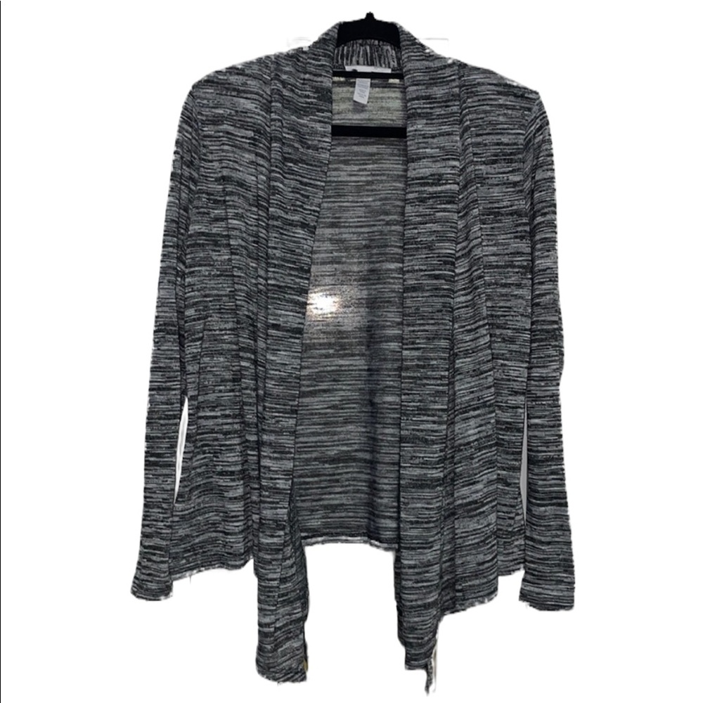 Ambiance Heather Gray Cardigan- Size M